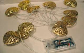 светодиодная гирлянда сердечки