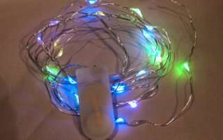 Мини-гирлянда на батарейках с Алиэкспресс