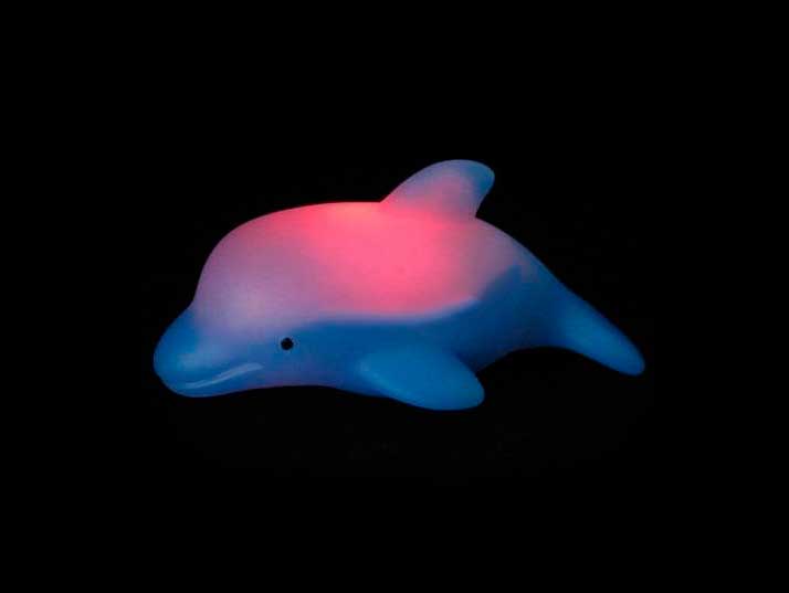Игрушка в ванну светящийся дельфин с Алиэкспресс